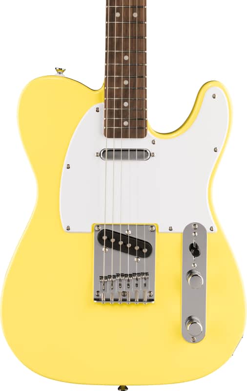 Squier Sonic Telecaster Electric Guitar, Laurel Fingerboard, Canary Yellow image 1