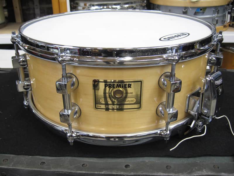 Premier 5.5X14" Signia Maple Snare Drum (Lot293-3-313) 2000's - Maple image 1