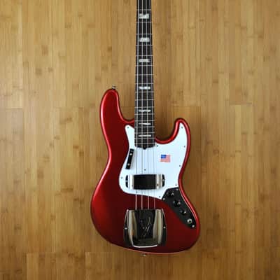 Fender 50th Anniversary Jazz Bass 2009 Candy Apple Red image 3