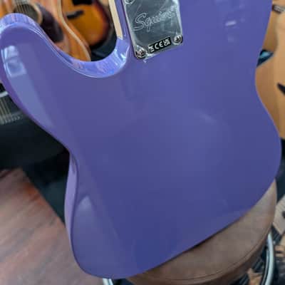 Squier Sonic Esquire H, Laurel Fingerboard Guitar Ultraviolet image 5