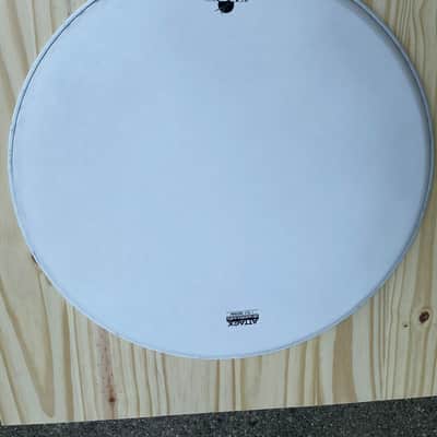Aquarian Remo Evans 18” Bass Drum Heads 2020+ - White Clear Coated image 3