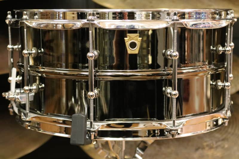 Ludwig 6.5X14 Black Beauty Snare Drum with Tube Lugs