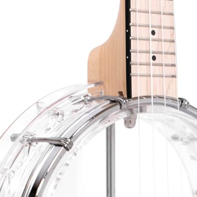 Gold Tone Little Gem (Diamond): See-Through Banjo-Ukulele with Bag image 4