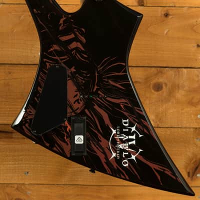 Jackson X Series Kelly KE HT - Amaranth - Diablo IV image 4