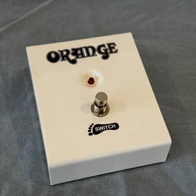 Orange FS-1 Single Button Amp Footswitch 2010s - White image 1
