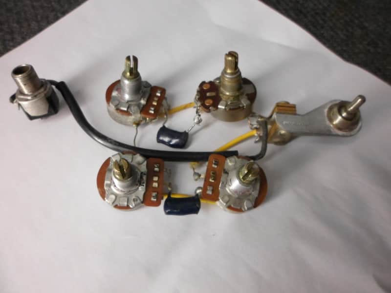 Gibson Les Paul / SG Pots,Tone Caps Harness 1972 image 1