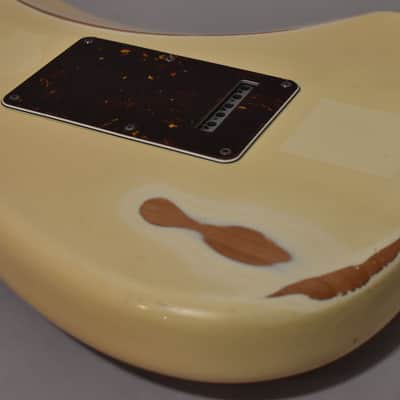 2007 Fender American Standard Stratocaster Vintage White w/HSC image 12