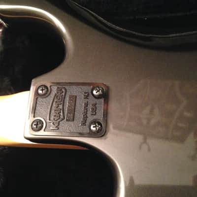 1980,s-86 Kramer Super Strat Style Elect,Guitar/ Metal Grey Metalic Gloss Map-le/Floyd+Hsc/Japan,Ex. image 6