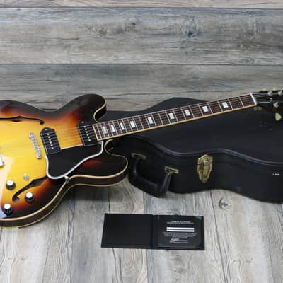 AWESOME! 2010 Gibson Memphis Custom Shop ES-330 Vintage Sunburst + OHSC and COA image 1