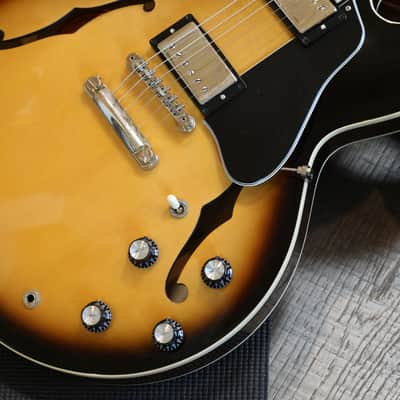 2022 Gibson ES-335 Dot Semi-Hollow Electric Guitar Vintage Sunburst + OHSC image 7
