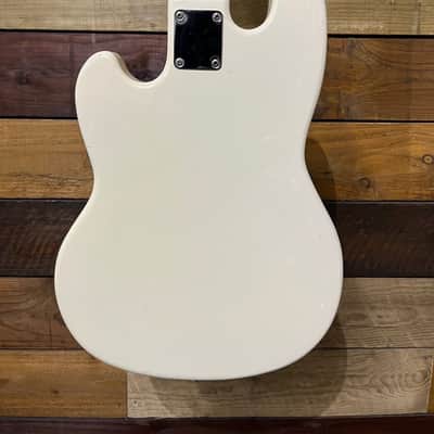 Shergold Marathon 6 String Bass White 1981 image 7