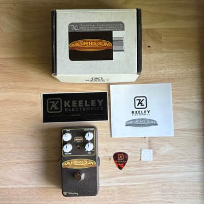Keeley Memphis Sun Lo-Fi Reverb, Echo and Double Tracker 2015 - Present - Brown image 2