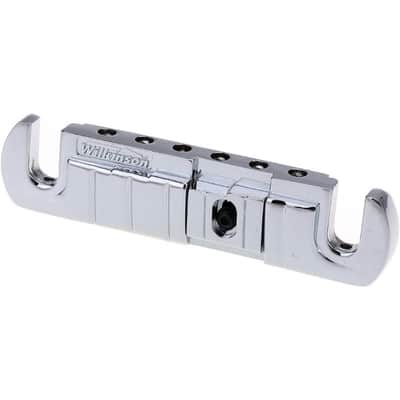 Adjustable Intonated Wraparound Bridge Tailpiece for Les Paul Style Electric Guitar image 4