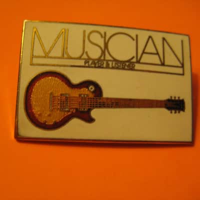 Gibson Guitar International Musician Miniature Lapel Hat Pin Extremely Detailed image 2