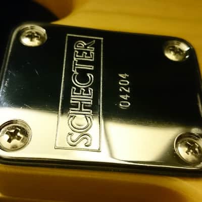 Vintage Early 80s Schecter Natural Ash 1-pc Body image 8