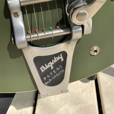 2013 Original Gibson Chris Cornell Signature ES-335 -Olive Drab Green – RARE Original Lifetime Release #91/250 image 16