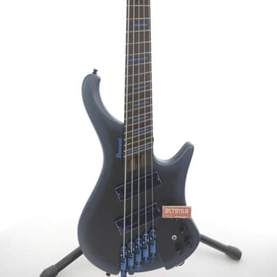 Ibanez EHB5MSBSP-MAM Bass Workshop 2024 - Present - Midnight Arctic Ocean Metallic image 2
