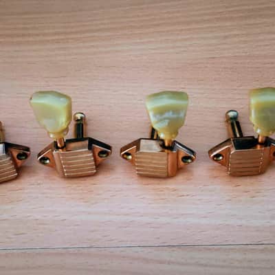 Gibson Kluson Waffleback tuners 50s/60s - Gold image 3