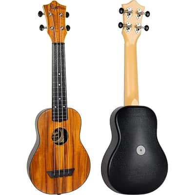Flight Ukulele TUS-55 Acacia Travel Soprano Ukulele with Bag image 2