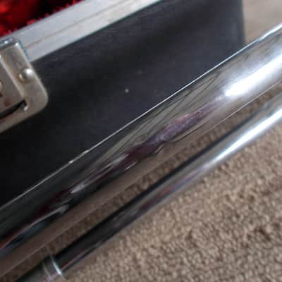 Boosey & Hawkes Imperial Trombone, Silver Plate, As Found image 19