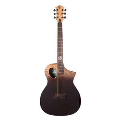 Morris Japan Tornado Eclipse ZIII Acoustic Electric Guitar | Reverb