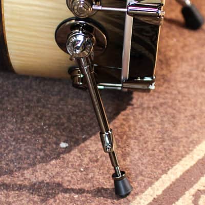 DW Collector's 333 Sycamore Ziricote Inlay Drum Set - 22,10,12,14,16,14sn - SO#1370116 image 3