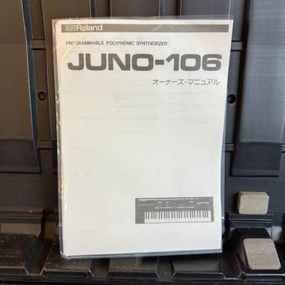 Roland Juno 106 c 1985 original vintage MIJ Japan analog poly synth AK image 6