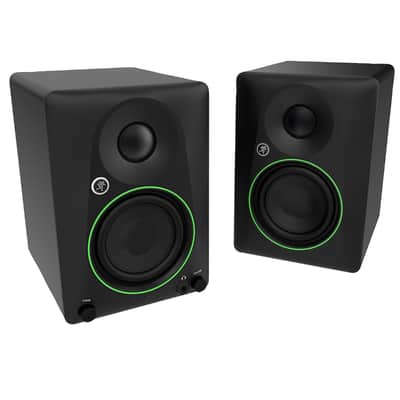 Mackie CR4.5 4.5" Powered Studio Monitor Speakers Pair with Tone Control image 2