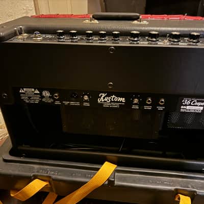 Kustom 36 coupe tube amplifier combo - Red and black image 6