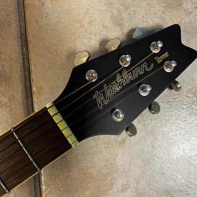 Washburn Model RO-10 Rover Travel Acoustic Guitar Natural image 6