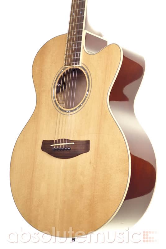 Yamaha CPX500 NT Electro Acoustic Guitar, Natural with Case | Reverb