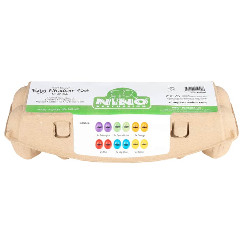 Meinl Nino Egg Shaker Set Soft Sound image 1