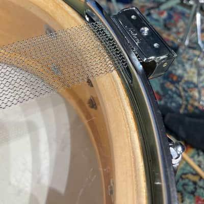 Ludwig - 14x5" 3 Ply Classic, 8-Lug Snare Drum 1976 - White Marine Pearl image 12