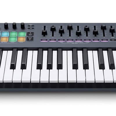 Novation FLkey 49 Key MIDI Keyboard Controller for FL Studio+On-Stage Bag image 6