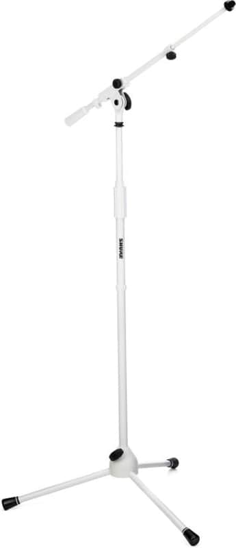 Shure SH-TRIPODSTANDTBM Tripod Microphone Stand - White image 1