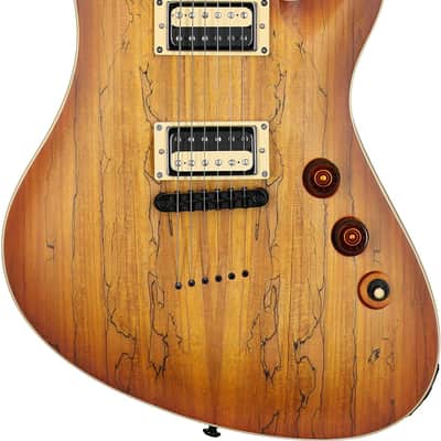 Schecter Avenger Exotic Electric Guitar, Spalted Maple image 2