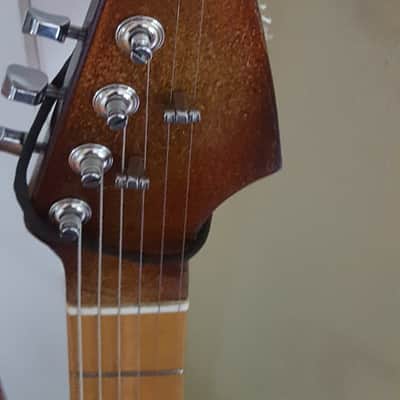 Logtown Guitars Custom Strat Style 2020 Tobacco/Rootbeer Gold Burst Lightning, image 13