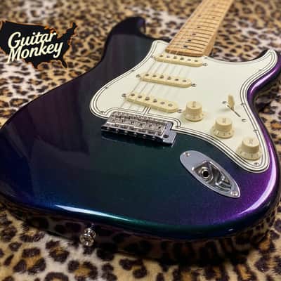 Stunning ColorShift Blue/Teal/Purple Replacement HSH Strat North American Alder image 2