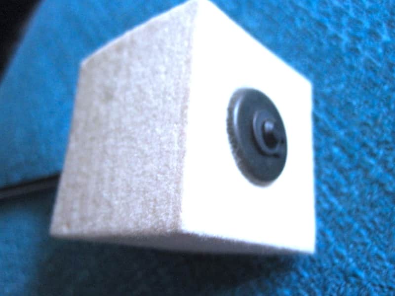 Square Felt Bass Drum Beater - NOS image 1
