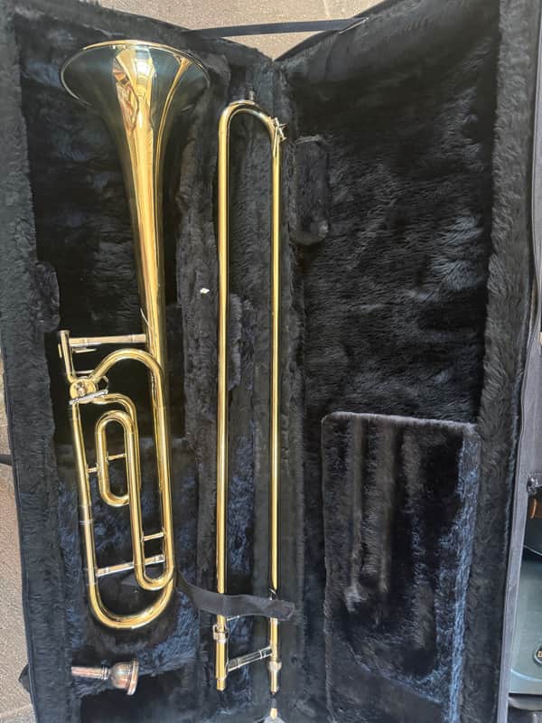 King 605 Trigger trombone. Made in USA image 1