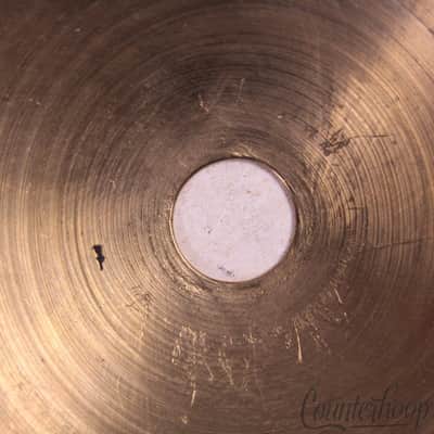 *Zildjian 15" Hi-Hats 894g/956g Paper-Thin Cymbals B20 Avedis A USA Vintage 60s* image 9