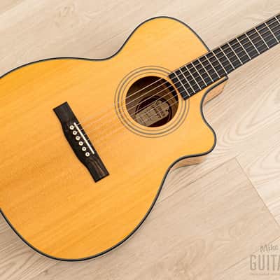 1994 Webber OM-C Cutaway Acoustic Guitar, Spruce & Figured Maple, Near-Mint w/ Case image 1