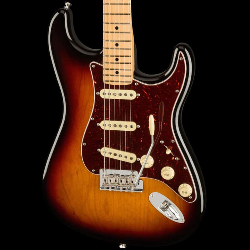 Fender American Professional II Stratocaster Maple Board 3-Tone Sunburst US210025039 image 1
