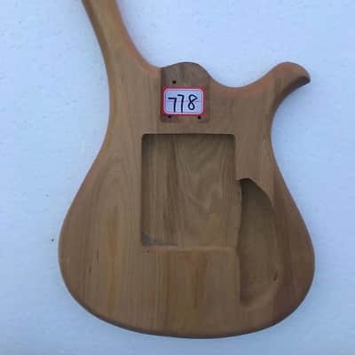 Unfinished Ashwood Bass Guitar Body image 1