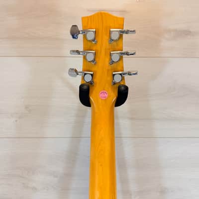 Jay Turser JT137DC Semi-Hollow Electric Guitar – Natural Finish – ES-Style Tone on a Budget image 10