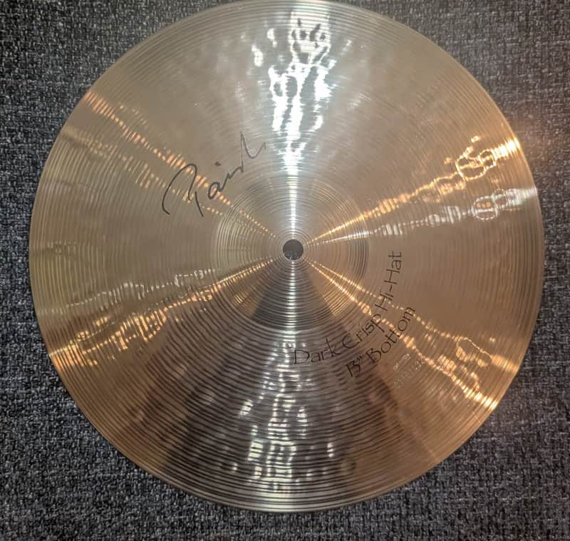 Paiste 13" Signature Dark Crisp Hi-Hat Cymbals (Pair) 1989 - Present - Traditional image 1