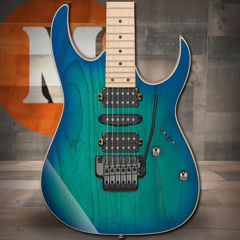 Ibanez RG Standard 6 String Electric Guitar - Blue Moon Burst (RG470AHMBMT) image 1
