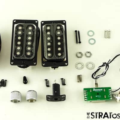 Ibanez GRX70QA Infinity Humbucker HSH PICKUPS POTS KNOBS Ceramic Alnico Black image 1