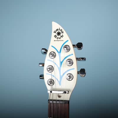 Debutante Daisy Rock Electric Guitar Short Scale 💙 Blue Flower image 5