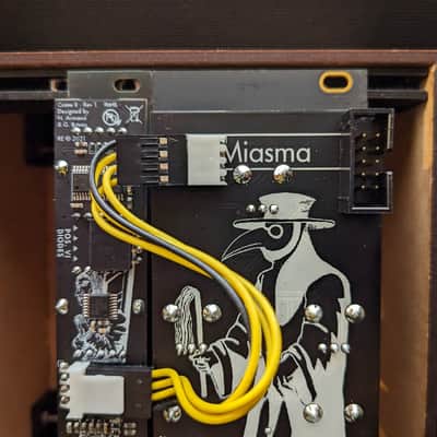 Ritual Electronics Miasma Distortion + Crime II Expander (LP, HP, All-Diodes Knobs) - Black image 7